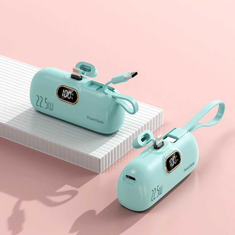 Fast Charging Pocket Capsule Power Bank