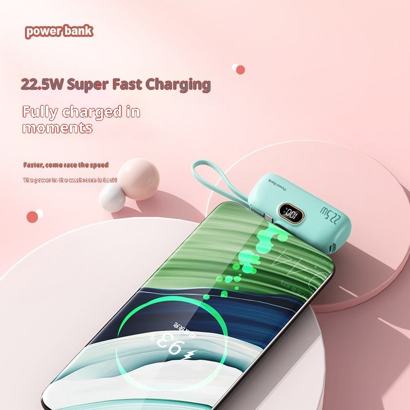 Fast Charging Pocket Capsule Power Bank