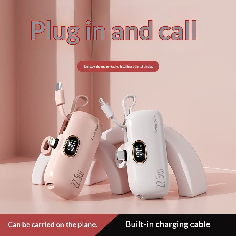 Fast Charging Pocket Capsule Power Bank